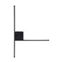 Opviq Lámpara de pared Sarf - 13615 Negro